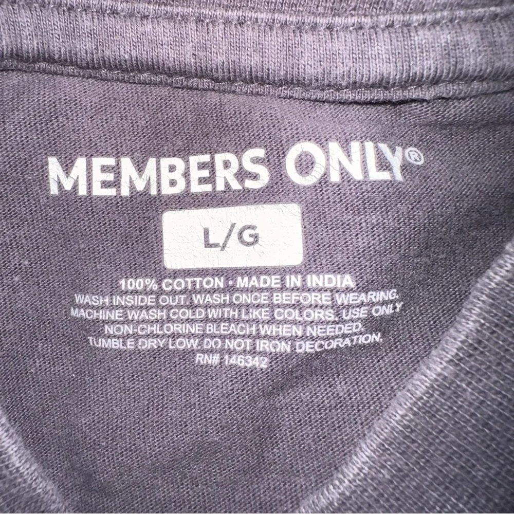 Members Only Short Sleeve Tee - Classic Black‎
